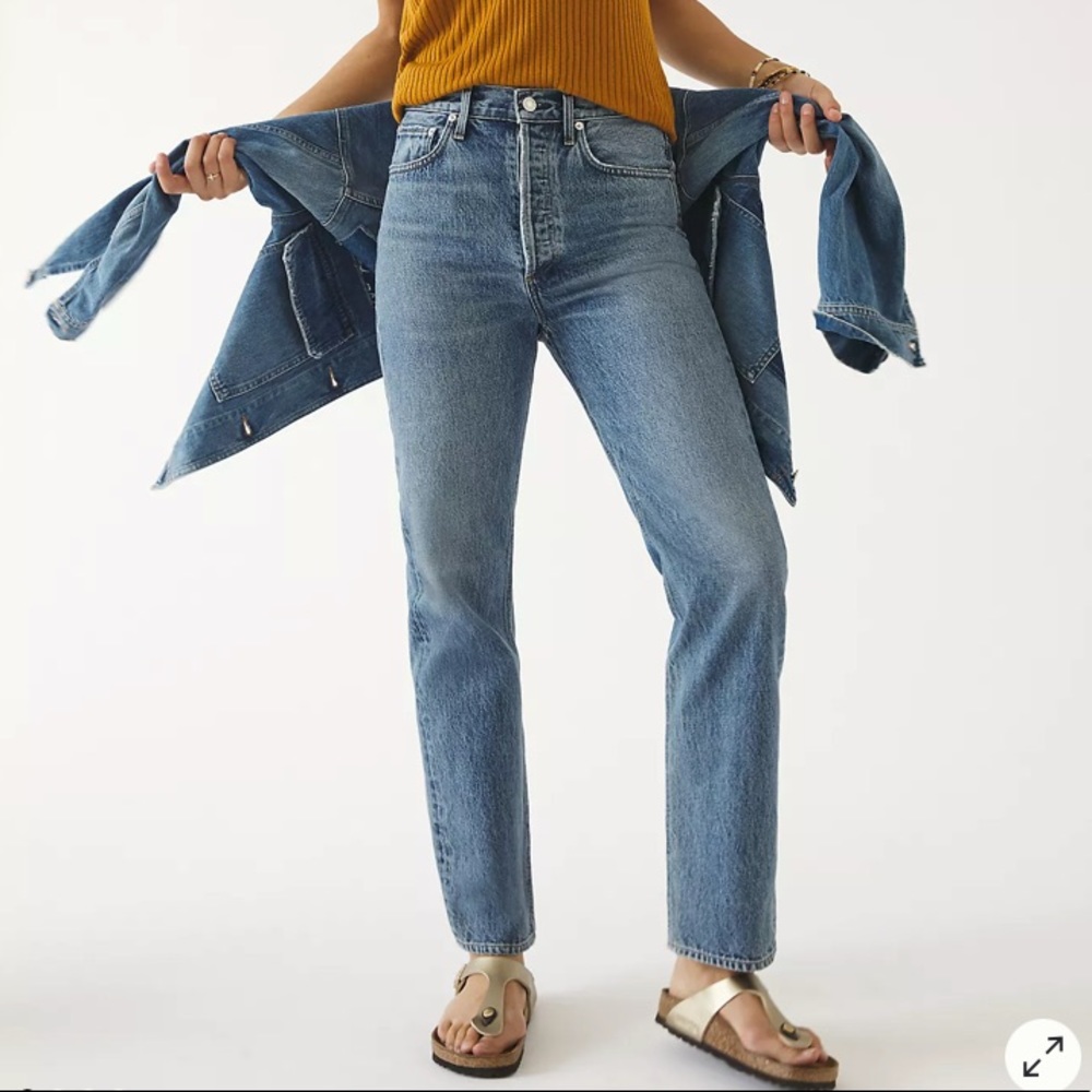 AGOLDE 90’s Pinch Waist HighRise Straight Navigate
